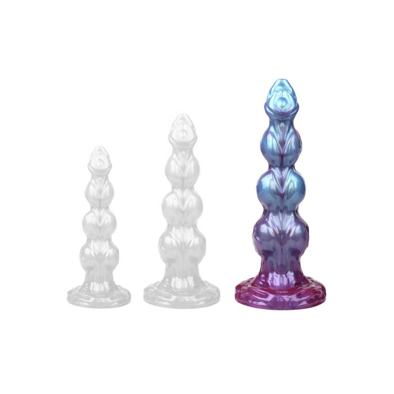 Anal Predator Gode Skorbeads L 27 x 7.6cm